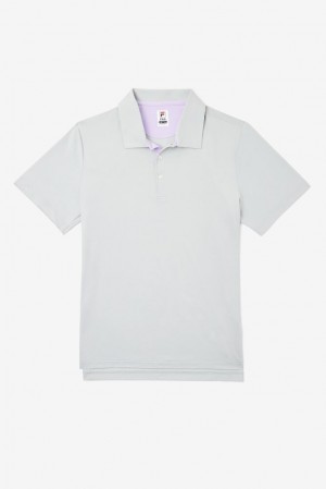 Fila Adrenaline Performance Melange Polo Lavanda | ZIXS06275