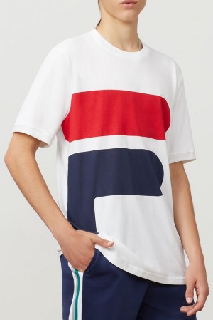 Fila Alvan Tee Wht/Peac/Cred | GFWK28567