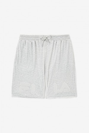 Fila Arc Velour Short Gris Claro | JFCM36402