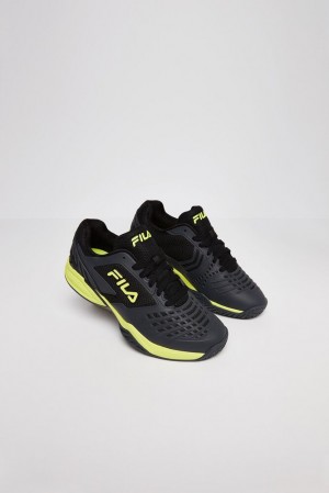 Fila Axilus 2 Energized Tennis Shoes Negras Amarillo | VSIY15743