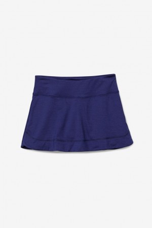 Fila Back Court A-line Skirt Azul Marino | TAJZ17398