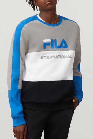 Fila Bravo Sweatshirt Fgry/Wht/Blk | XPDT47823