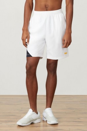 Fila Break Point Short Blancas Negras | CPQX91832