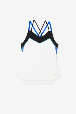 Fila Celestial Point Cami Tank Blancas Negras Azules | QIGR81342