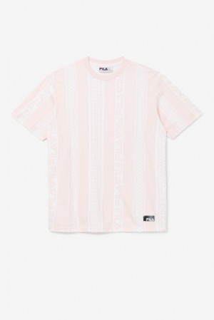 Fila Coda Tee 952 Pinkchalk | UXOJ03715