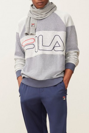 Fila Cooper Sweatshirt Peac/Wht/Cred | GAML10964