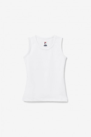 Fila Core Fullback Tank Blancas | FIAD82609