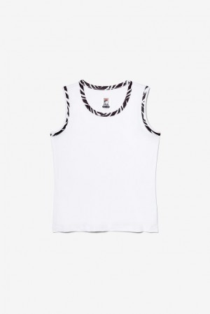 Fila Core Fullback Tank Blancas | FOMI24865