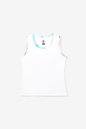 Fila Core Fullback Tank Blancas | MUJC36789