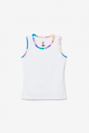 Fila Core Fullback Tank Blancas | UPQZ42806