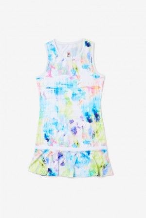 Fila Core Tennis Dress Blancas | PXBE97123