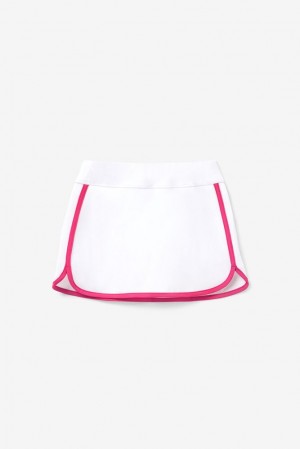 Fila Core Tennis Skirt Blancas Rosas | IKHR72436