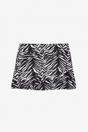 Fila Core Tiered Skort 002 Zebra | LAWI65702