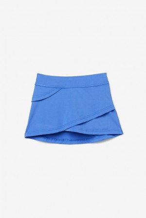 Fila Core Tiered Skort Azules | IZJL19032