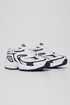 Fila Creator Tennis Shoes Wht/Fnvy/Fred | KEOM30694