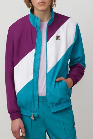 Fila Cruz Windbreaker Grpj/Bbay/Wht | FBSE67431