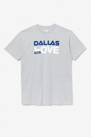 Fila Dallas Love Tee Gris | WJHO96341