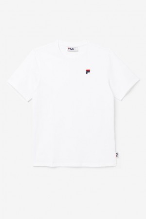 Fila Derion Tee Blancas | FBGR78941