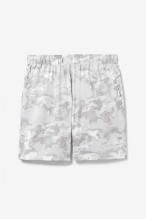 Fila Deuce Court Printed Short Wht/Multiprt | NMFT62813