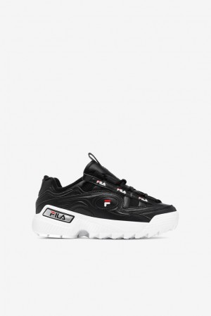 Fila D-formation Sneakers Negras Rojas Blancas | SORQ97854