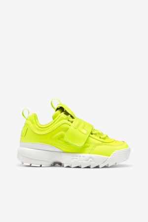 Fila Disruptor 2 Applique Sneakers Amarillo Amarillo Blancas | LYDW04531