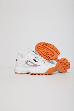 Fila Disruptor 2 Haze Sneakers Wht/Fnvy/Fred | LPVY27684