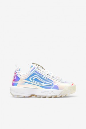 Fila Disruptor 2 Iridescent Sneakers Blancas | EFOZ27593