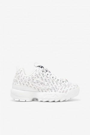 Fila Disruptor 2 Multi Sneakers Wht/Fnvy/Fred | GJKS07169