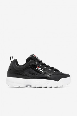 Fila Disruptor 2 No-sew Sneakers Blk/Fred/Wht | UVJC83145