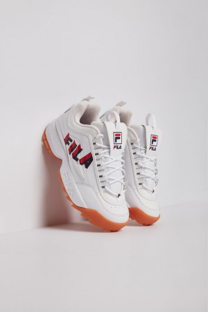 Fila Disruptor 2 Perspective Sneakers Wht/Fnvy/Fred | DJPN05491