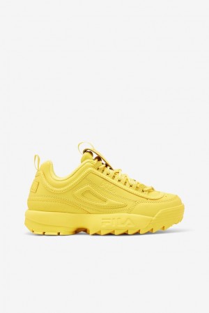 Fila Disruptor 2 Premium Sneakers 700 Goldfinch / Goldfinch / Goldfinch | HXND62851