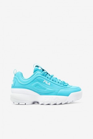 Fila Disruptor 2 Premium Sneakers Blancas Blancas | DLVH15486