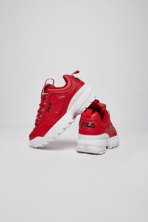 Fila Disruptor 2 Premium Sneakers Fred/Blk/Wht | JEUS96517