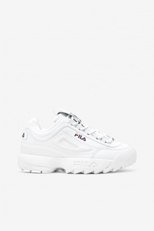 Fila Disruptor 2 Premium Sneakers Wht/Cado/Ggrp | BMQT61379