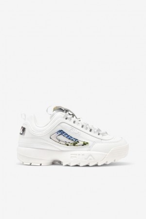 Fila Disruptor 2 Snake Sneakers Blancas Blancas | APCH58423