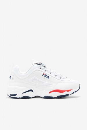 Fila Disruptor 2 X Ray Tracer Sneakers Blancas Azul Marino Rojas | CWQJ49806