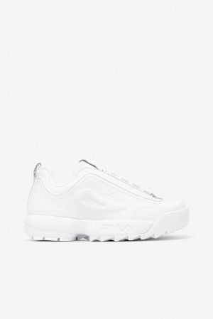 Fila Disruptor Zero Chunky Sneakers Blancas Blancas Blancas | OFAR06351