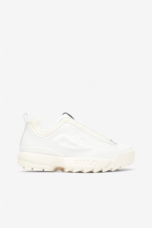 Fila Disruptor Zero Chunky Sneakers Blancas Blancas | PABR81562