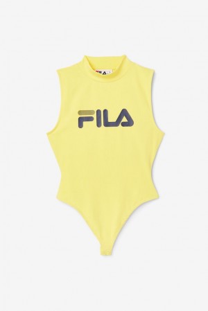 Fila Donata Bodysuit 706 Goldfinch / Peacoat / Urban Chic | FYWJ13542