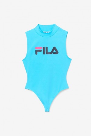 Fila Donata Bodysuit Azules Negras Rosas | WPTY04725