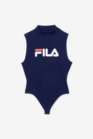 Fila Donata Bodysuit Blancas Rojas | CPAZ95037