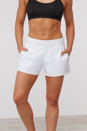 Fila Double Layer Short Blancas | SBKD02756