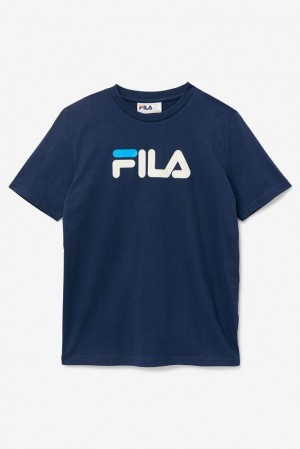 Fila Eagle Tee Azules | COQN54862