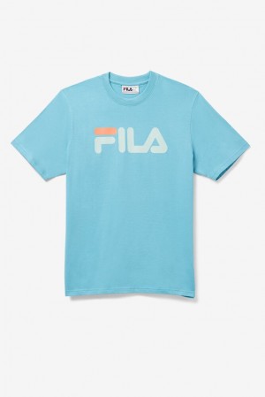 Fila Eagle Tee Azules | KJHZ72493