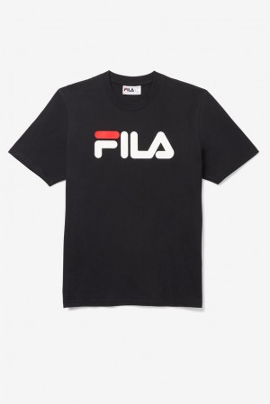 Fila Eagle Tee Negras | SGWI03145