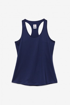 Fila Essentials Racerback Tank Azul Marino | ICHD75162