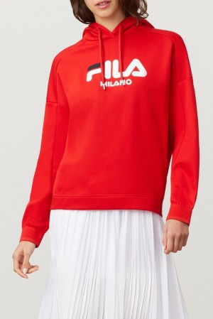 Fila Fila Milano Hoodie Rojas | UINL63840