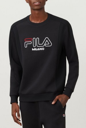 Fila Fila Milano Neoprene Sweatshirt Negras | MCZO42896