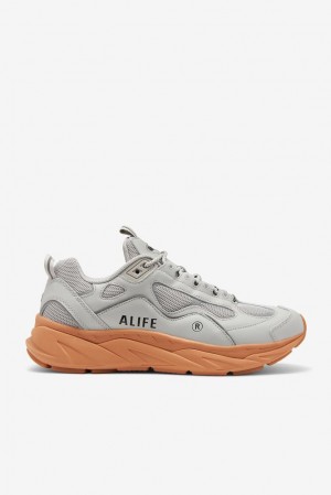 Fila Fila X Alife® Trigate Sneakers Gris Claro Negras | ZGNV65831