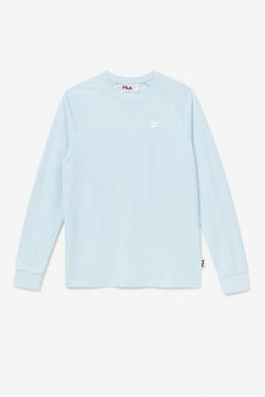 Fila Flynn Long Sleeve Tee 423 Angel Falls | OYGP15734